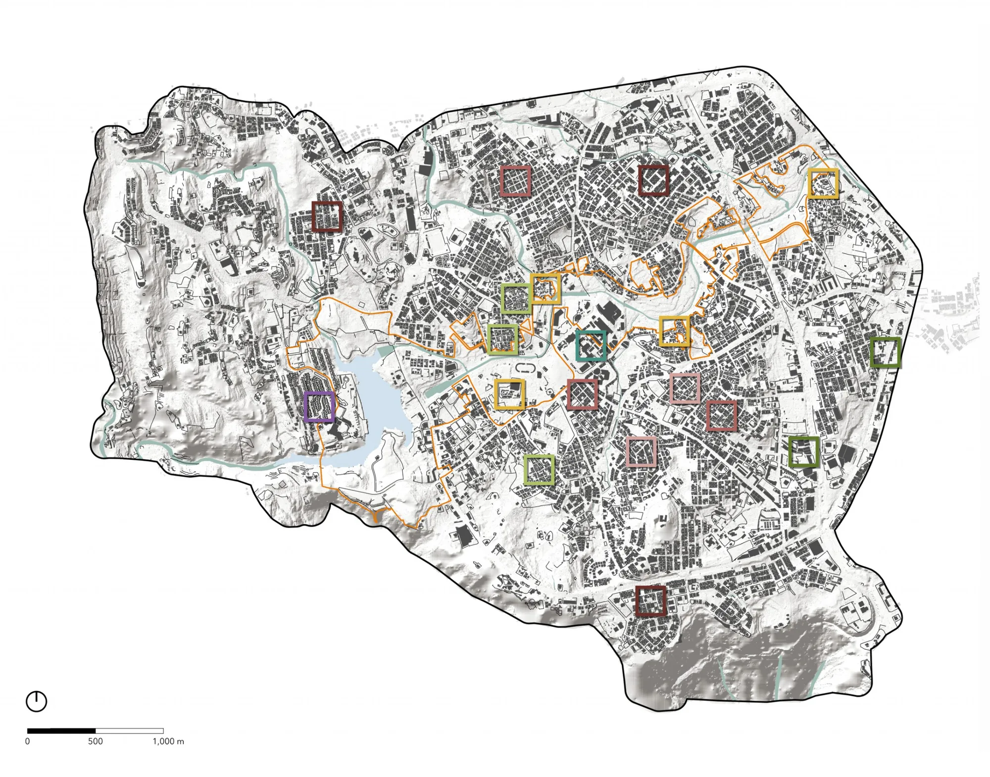 Abha key areas identified per district